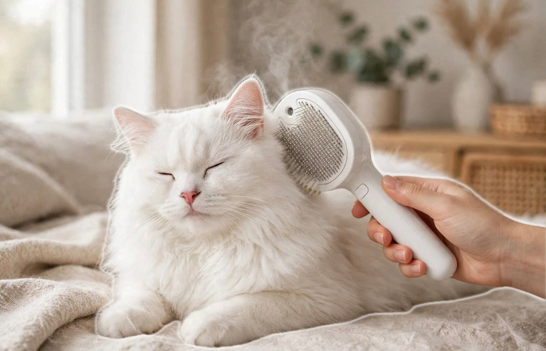 🐾 Spazzola a Vapore PetLisse™ - Addio Peli

🐾 Il tuo gatto ti ringrazierà, il tuo divano anche.

La spazzola a vapore che toglie tutto il pelo morto in 5 minuti senza tirare.

✨ COME FUNZIONA:
Riempi con un po' d'acqua, premi il pulsante, esce vapore